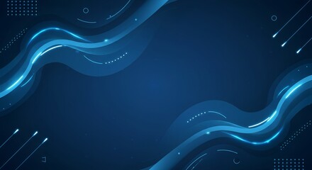Abstract dark blue background