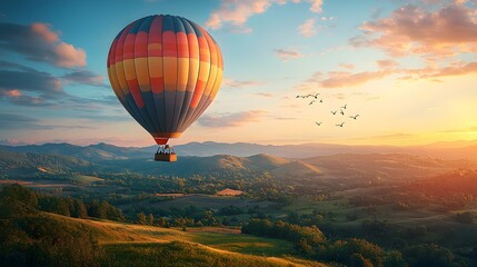 Obraz premium hot air balloon