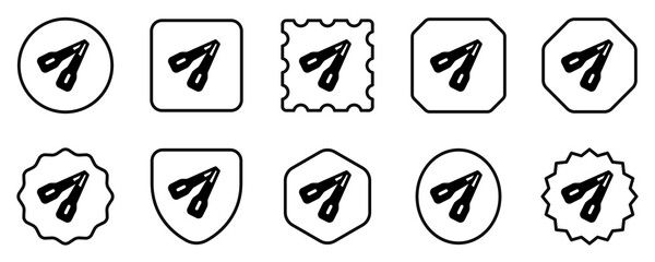 Editable tongs vector icon. Part of a big icon set family. Perfect for web and app interfaces, presentations, infographics, etc