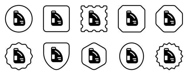 Editable liquid detergent vector icon. Part of a big icon set family. Perfect for web and app interfaces, presentations, infographics, etc