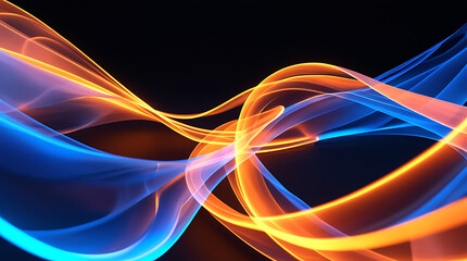 Abstract fractal background