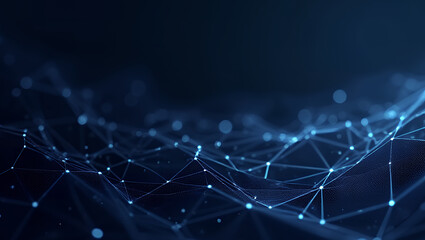 Dark blue abstract background