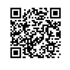 Fototapeta premium Geometric black QR code mosaic on white background for cryptography and app development