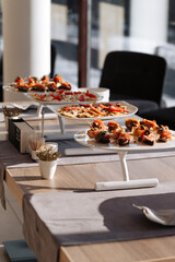 wedding reception table