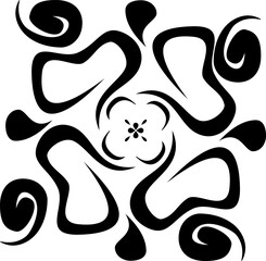 flower tile pattern