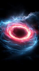 Cosmic Ring with Nebula, Space, and Energy.