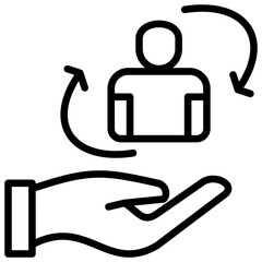 Customer Retention Icon