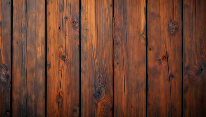 Naklejka premium An inviting and textured, close-up shot of a hardwood floor, displaying the natural beauty of wood grains. It captures the warmth, character, and aesthetic qualities.
