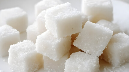White T excels in using natural coconut milk to make white sweet snow ice cubes, which have no colors or patterns on the outside but are soft inside. 
