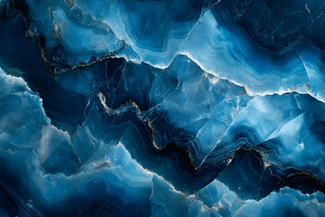 Obraz premium Futuristic Abstract 3D Waves – AI Digital Art.