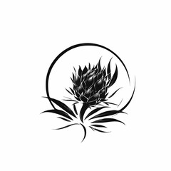 Obraz premium Dragon Fruit Blossom, Tattoo Design