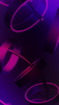 Dynamic seamless gradient background with geometric shapes. Ideal for titles, text, openers, and motion graphics. loop animation

