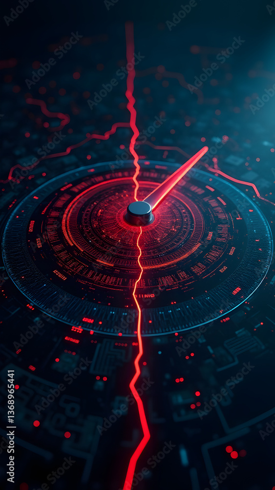 Poster a specialized monitoring instrument detects and interprets cyber attack tremors across network infra