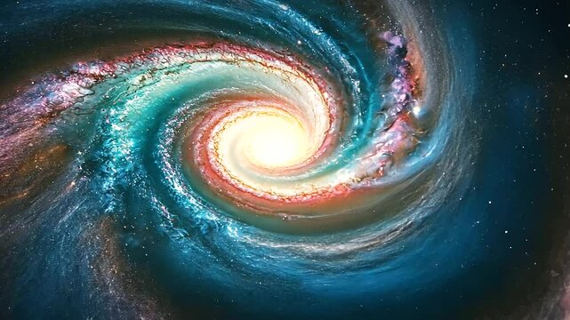 Frames A digitally enhanced image where a whirlpool is blended with a cosmic scene, re a-2, 30714692