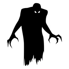 Silhouette Ghost Horror Graphic Design Element