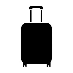Luggage Silhouette Icon - Travel Vector