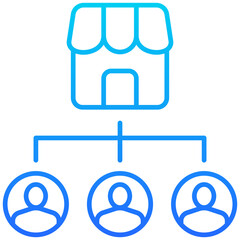 Business Network Icon