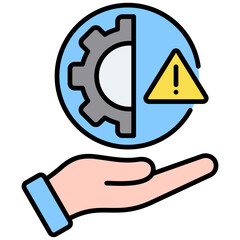 Risk Management Icon