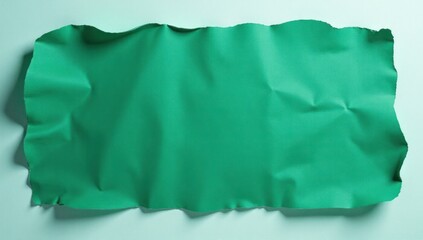Torn Green Paper on White - Abstract Contrast Texture. Ideal for graphic design websites, abstract background advertisements, textural design presentations, paper-themed templates
