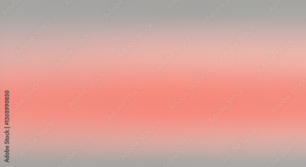 Poster subtle blend of dusky coral hues transitioning into soft gray gradient