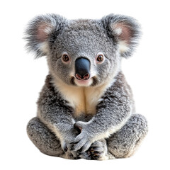 Naklejka premium Koala isolated on transparent background 