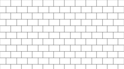 Fototapeta premium White brick wall background pattern . building architecture brick wall concrete abstract backgrounds .