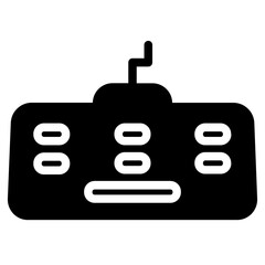 Keyboard Keypad Type  Glyph Icon