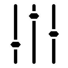 Web Design Setting Glyph Icon