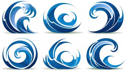 Explore a sleek logo set featuring circle signs and symbols. Perfect for branding, modern designs, and clean aesthetics.