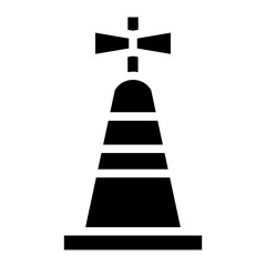 Wifi Tower Router Glyph Icon
