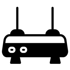 Router Modem Wifi  Glyph Icon