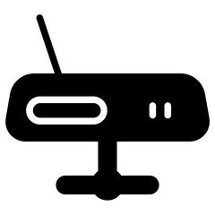 Router Modem Wifi  Glyph Icon
