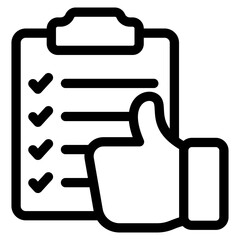 Satisfaction Icon Element For Design