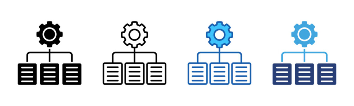 Framework icon sheet multiple style collection