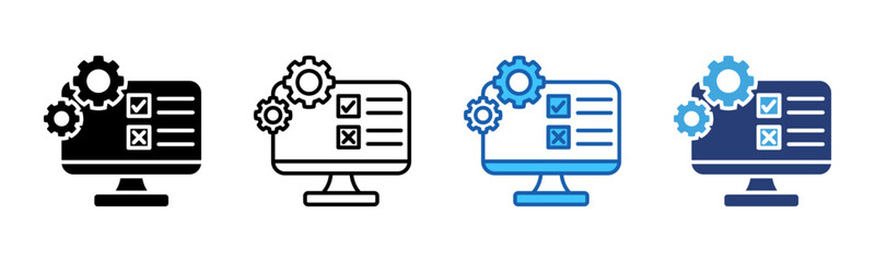 Testing icon sheet multiple style collection