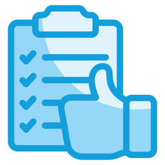 Satisfaction Icon Element For Design