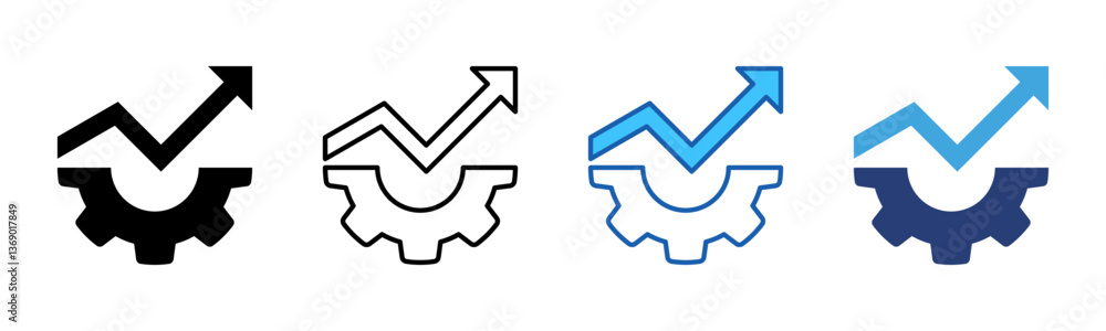 Poster Development icon sheet multiple style collection