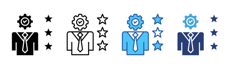 Experience icon sheet multiple style collection