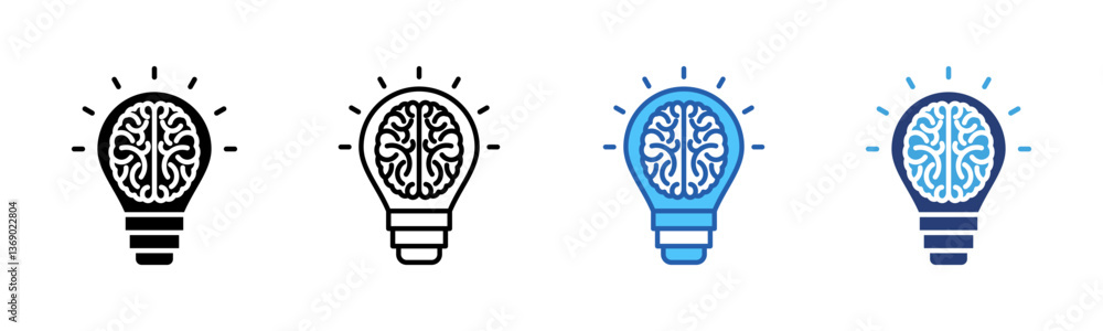 Poster Idea icon sheet multiple style collection