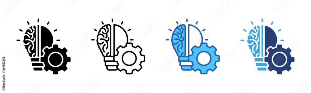 Poster Idea icon sheet multiple style collection