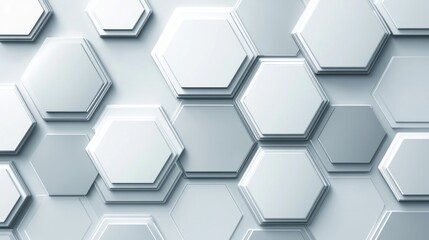 Abstract Hexagon Pattern Background