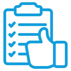 Obraz premium Satisfaction Icon Element For Design