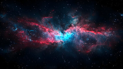 Fototapeta premium Colorful Nebula In Deep Space