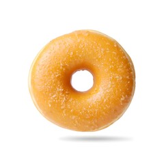 donut on white background