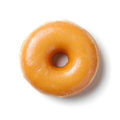 donut on white background