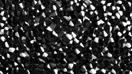 Abstract multi colored crystal background. Luxury reflective diamond theme backdrop.