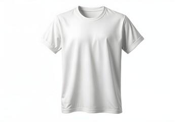 White T Shirt Mockup for Casual Apparel and Branding