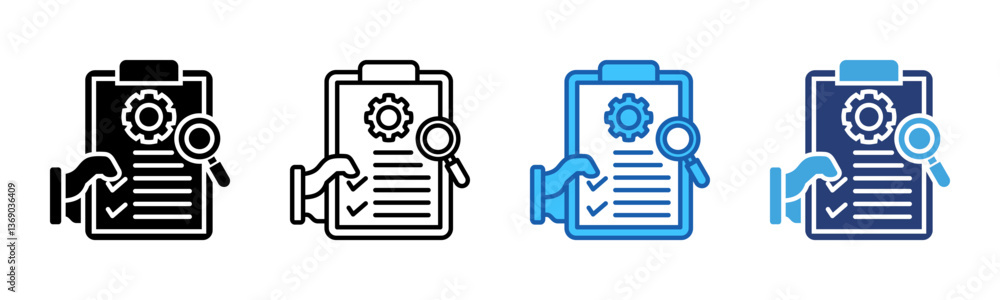 Poster Control icon sheet multiple style collection