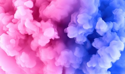 Obraz premium Pink, blue smoke abstract background texture design for wallpaper or backdrop