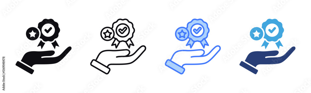 Poster quality icon sheet multiple style collection